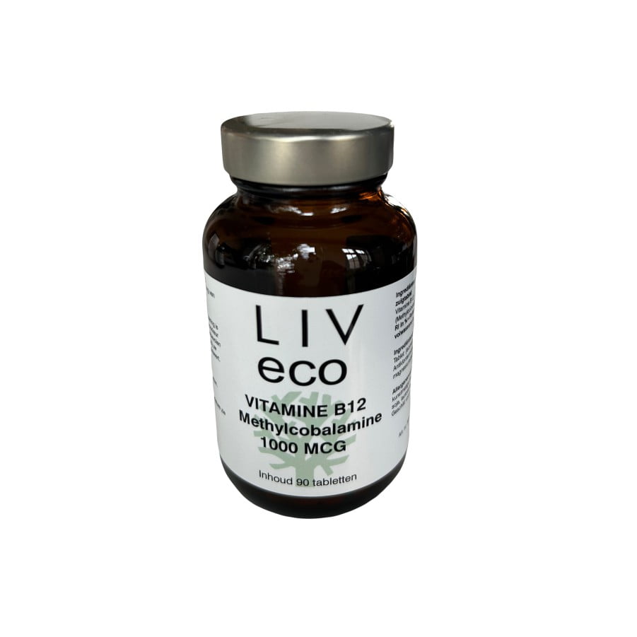 Vitamine B12 zuigtablet 1000 mcg Methylcobalamine per tablet